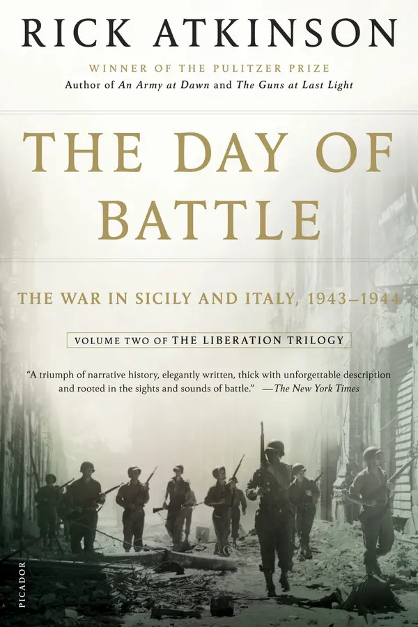 The Day of Battle by Rick Atkinson cover