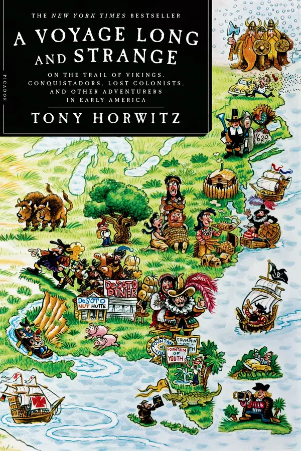 A Voyage Long and Strange by Tony Horwitz cover