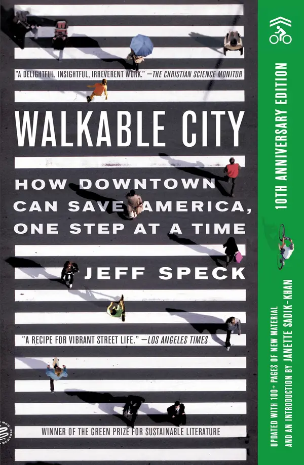 Walkable City by Jeff Speck cover