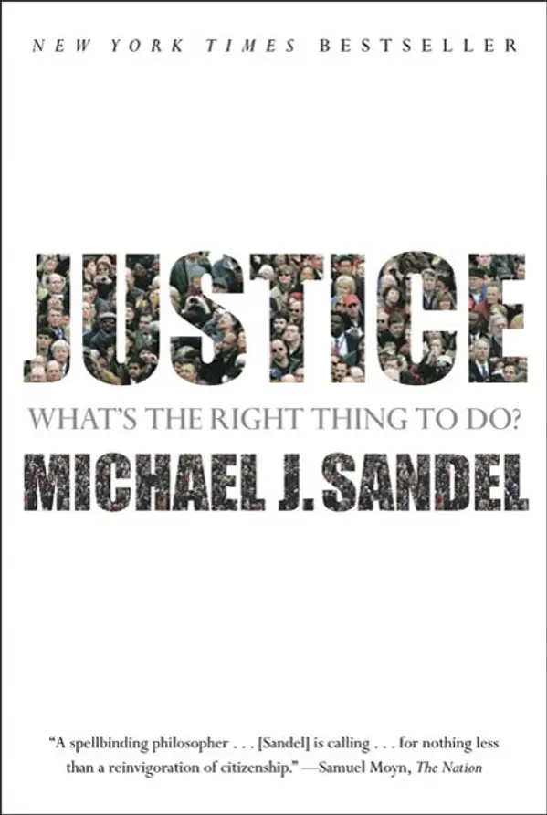 Justice by Michael J. Sandel cover
