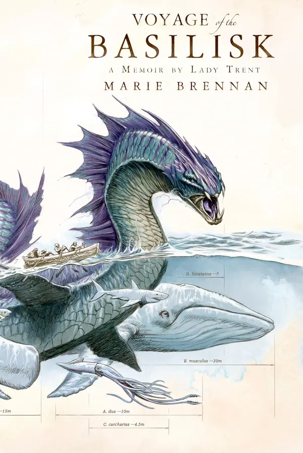 Voyage of the Basilisk by Marie Brennan cover