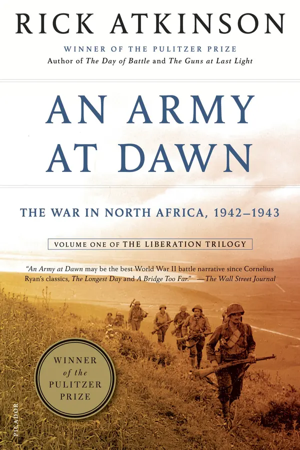 An Army at Dawn by Rick Atkinson cover