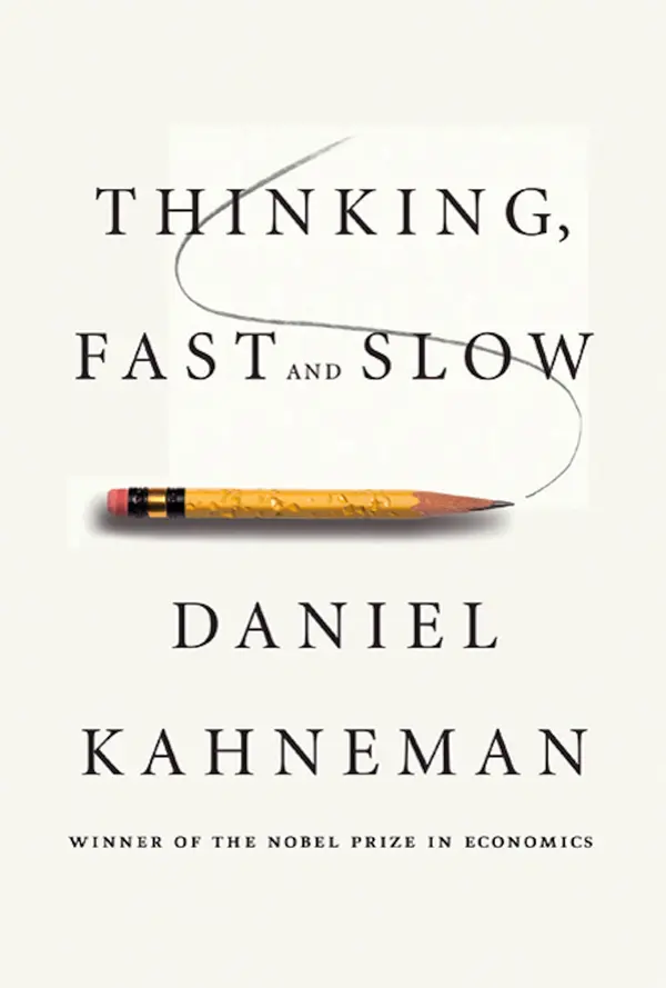 Thinking, Fast and Slow by Daniel Kahneman cover