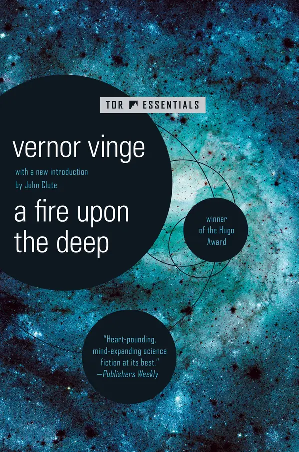 A Fire Upon The Deep by Vernor Vinge cover