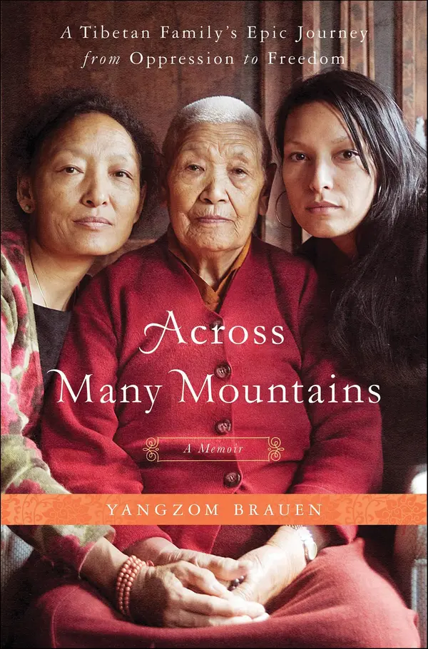 Across Many Mountains by Yangzom Brauen cover