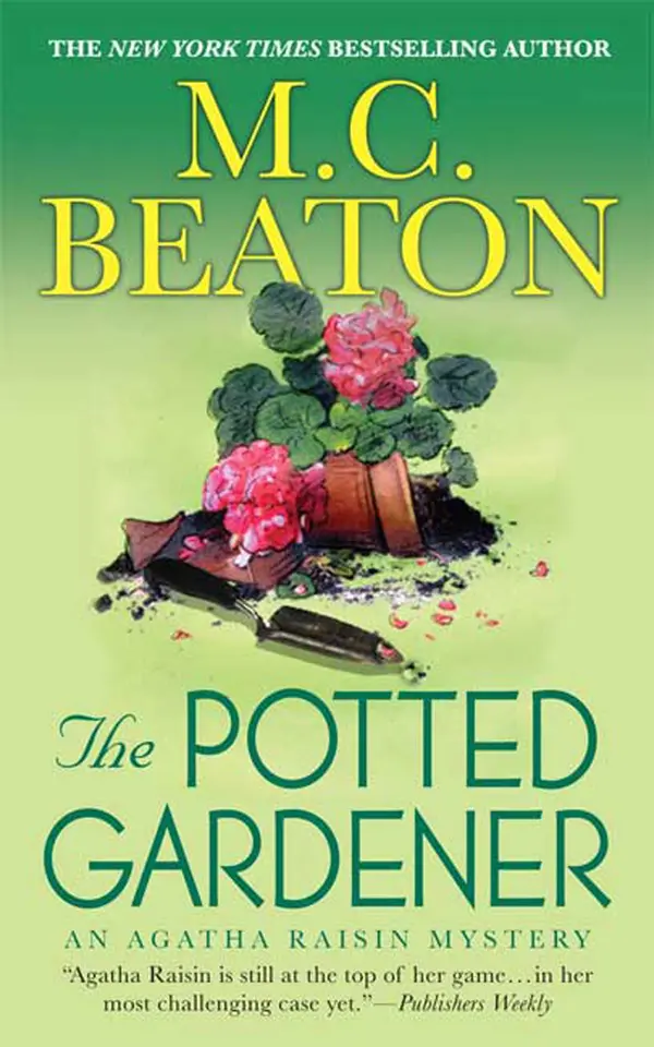 The Potted Gardener by M. C. Beaton cover