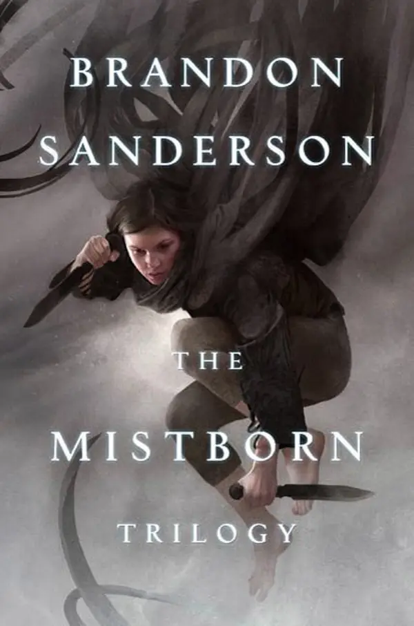 Mistborn Trilogy by Brandon Sanderson cover
