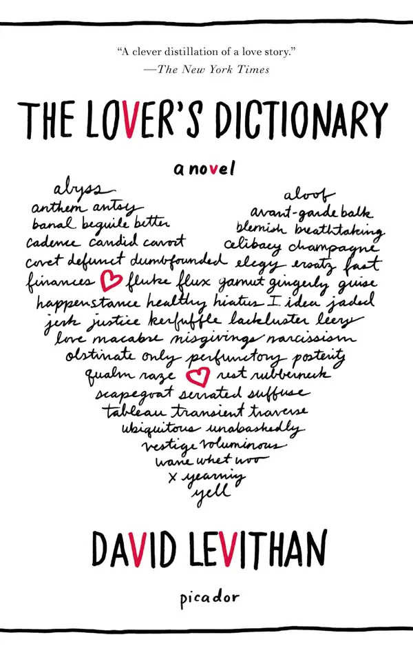 The Lover's Dictionary by David Levithan cover