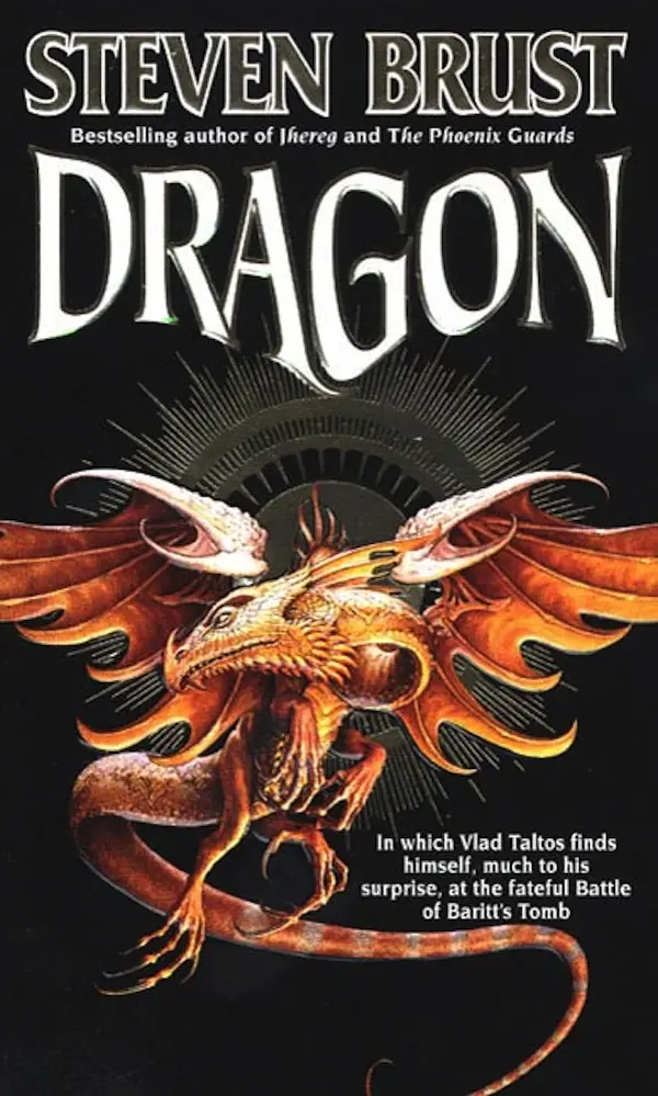 Dragon by Steven Brust cover