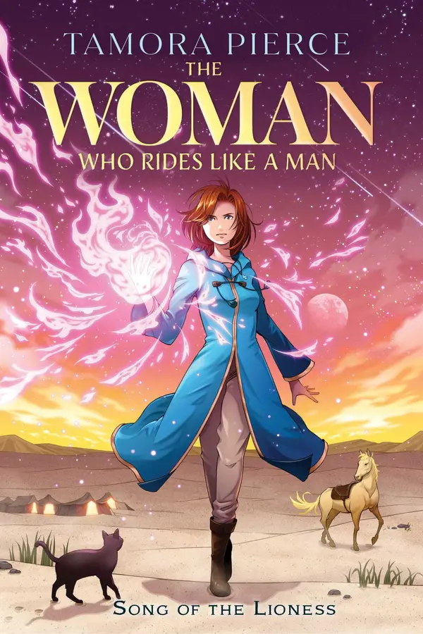 The Woman Who Rides Like a Man by Tamora Pierce cover