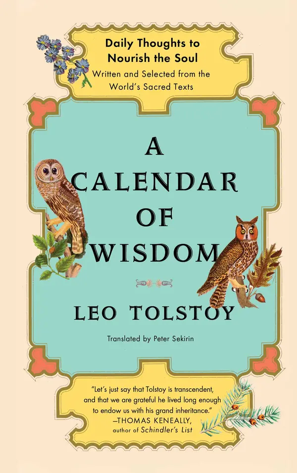 A Calendar of Wisdom by Peter Sekirin, Leo Tolstoy cover