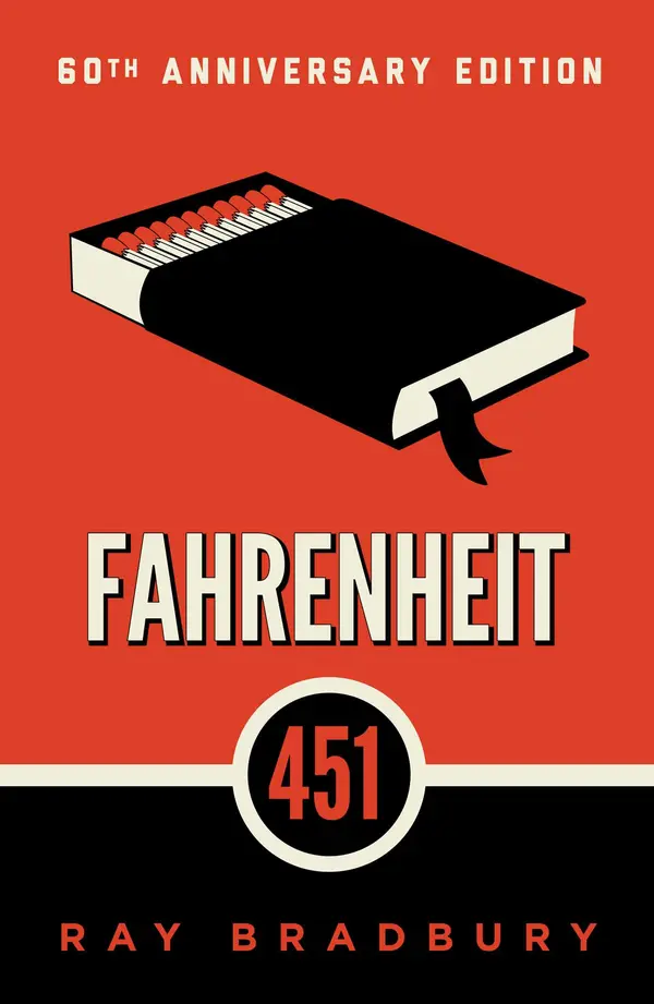 Fahrenheit 451 by Ray Bradbury cover