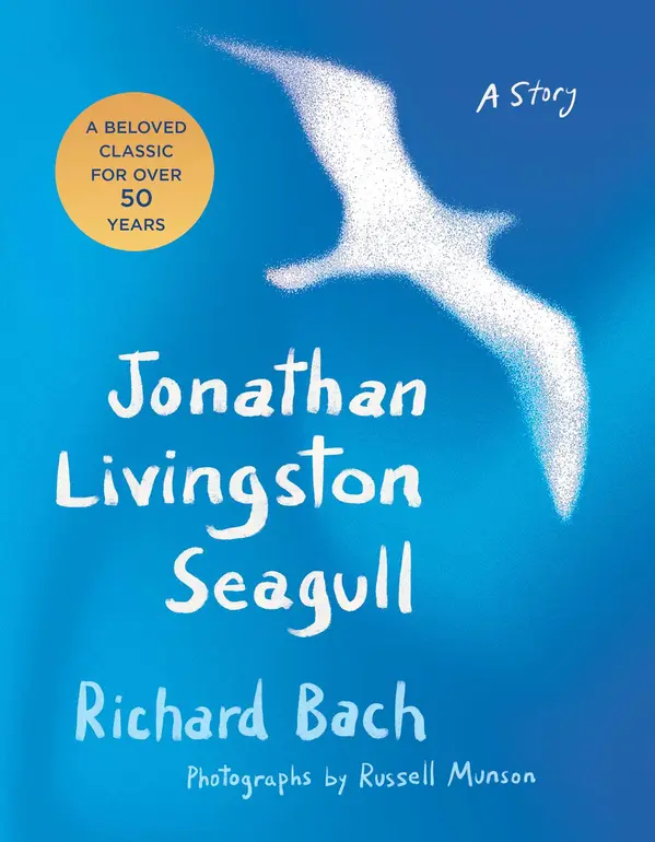 Jonathan Livingston Seagull by Richard Bach, Russell Munson cover