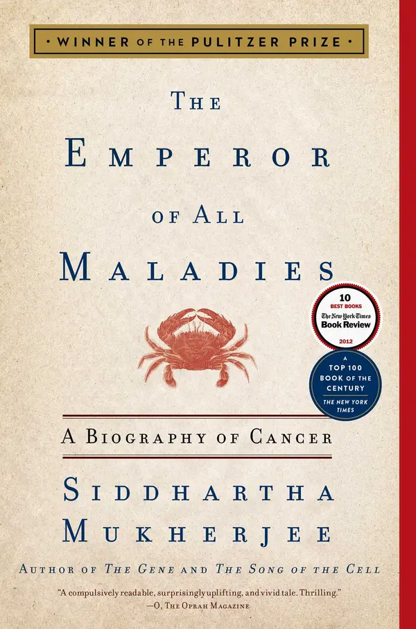 The Emperor of All Maladies by Siddhartha Mukherjee cover