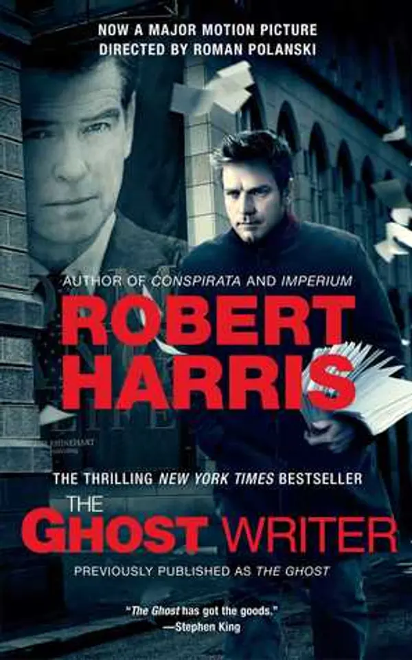 The Ghost Writer by Robert Harris cover