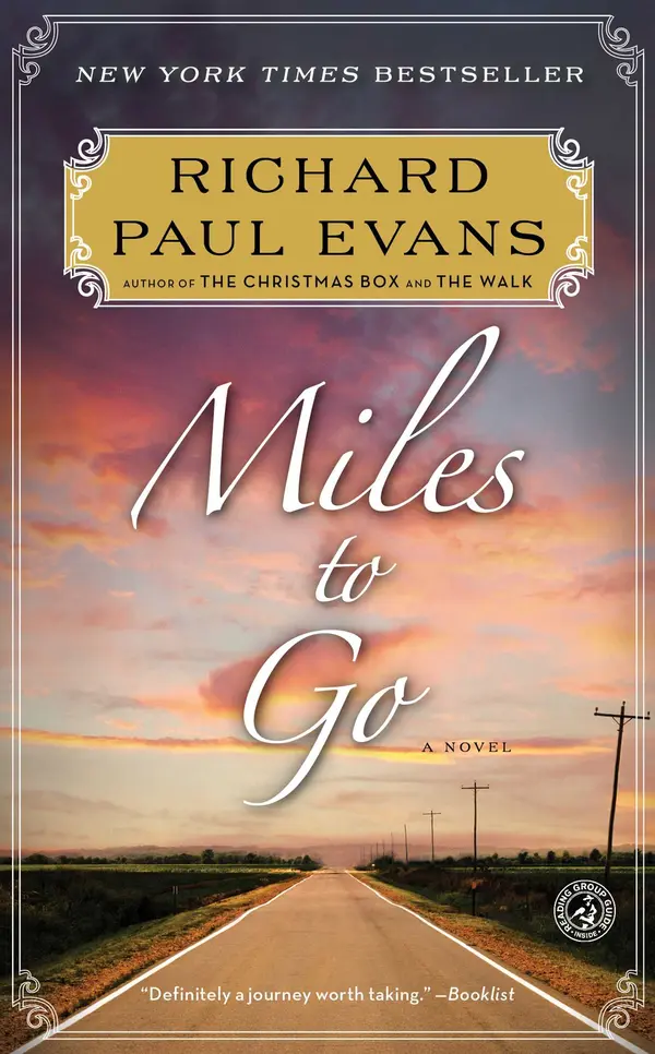 Miles to Go by Richard Paul Evans cover