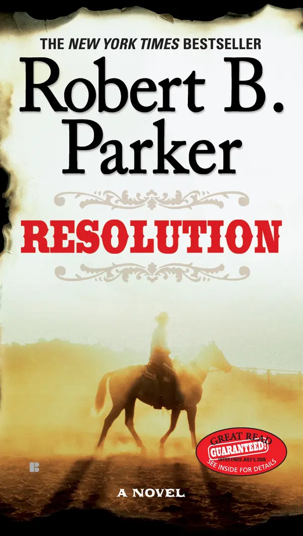 Resolution by Robert B. Parker cover