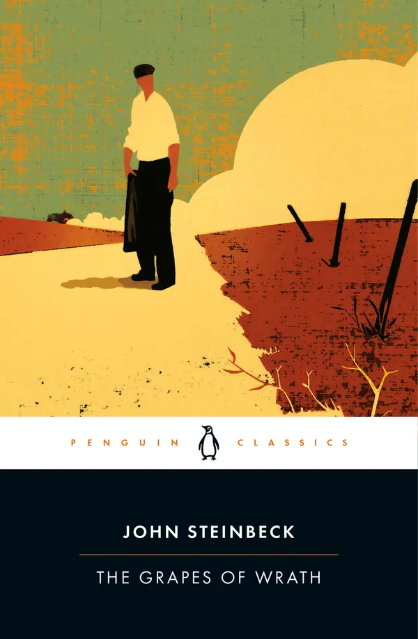 The Grapes of Wrath by John Steinbeck, Robert DeMott, Robert DeMott cover