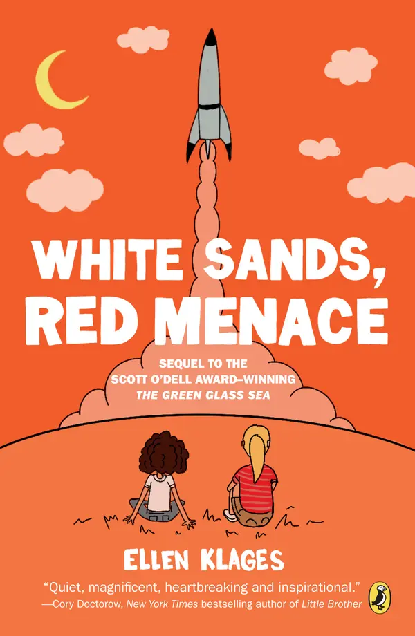 White Sands, Red Menace by Ellen Klages cover