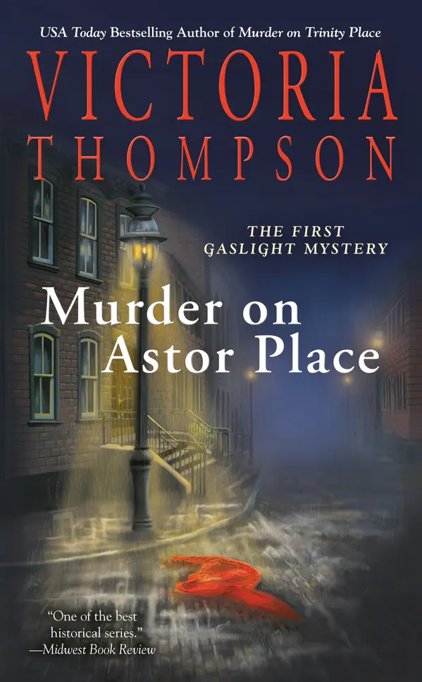 Murder on Astor Place by Victoria Thompson cover