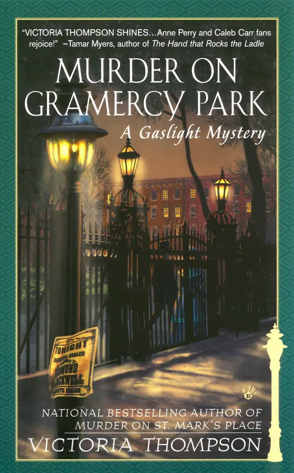 Murder on Gramercy Park by Victoria Thompson cover