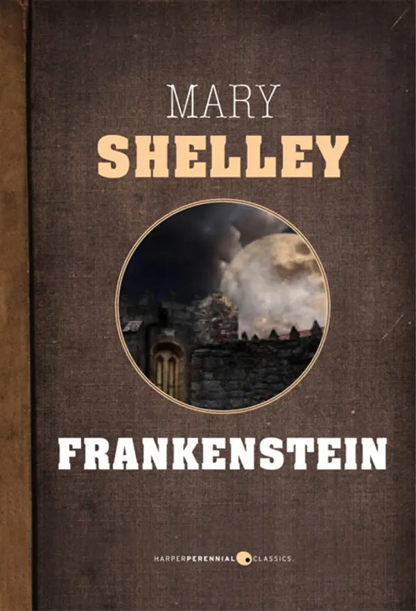 Frankenstein by Mary Shelley cover