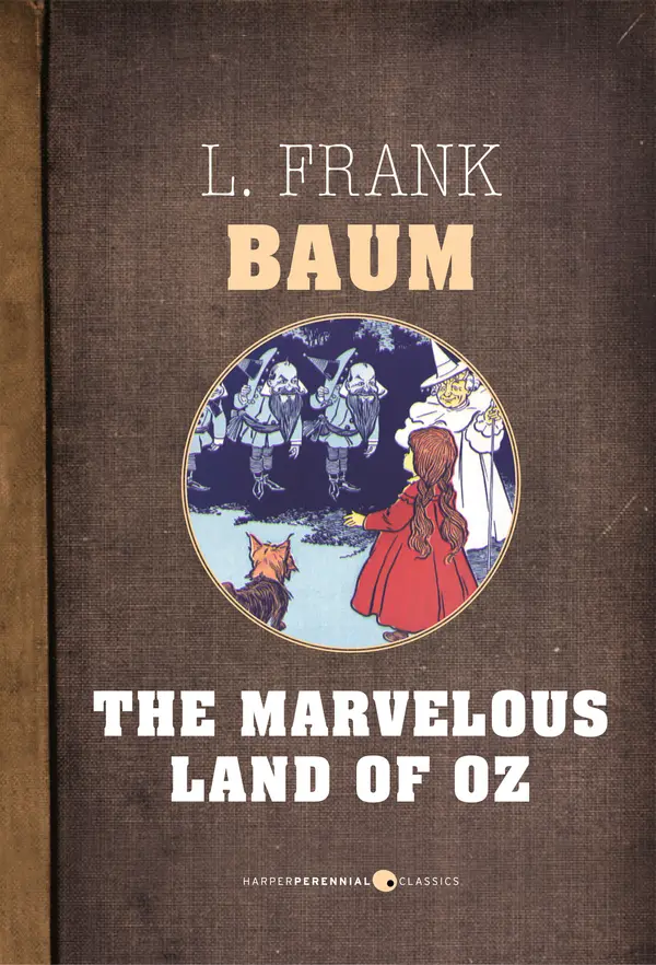 The Marvelous Land Of Oz by L. Frank Baum cover