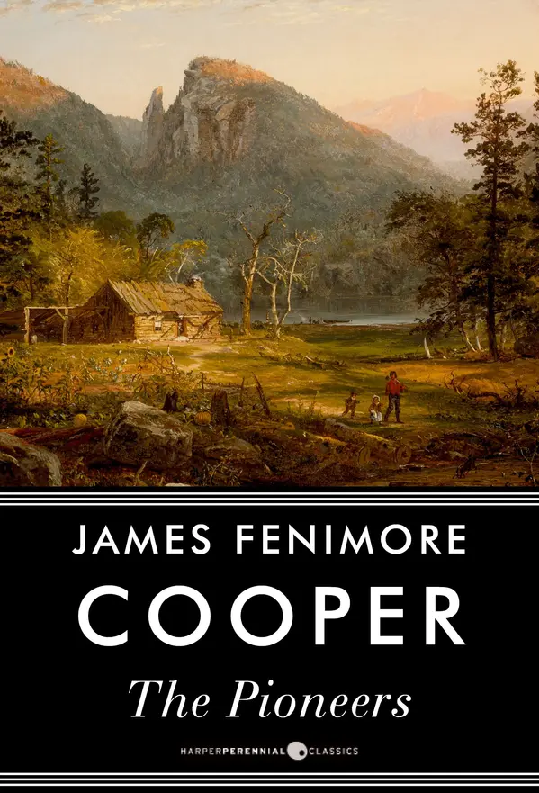 The Pioneers by James Fenimore Cooper cover