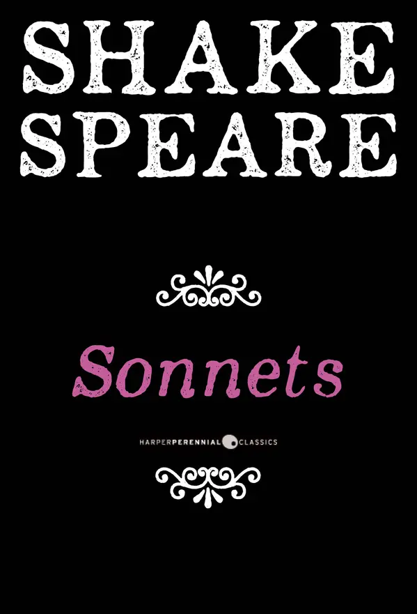 Sonnets by William Shakespeare cover