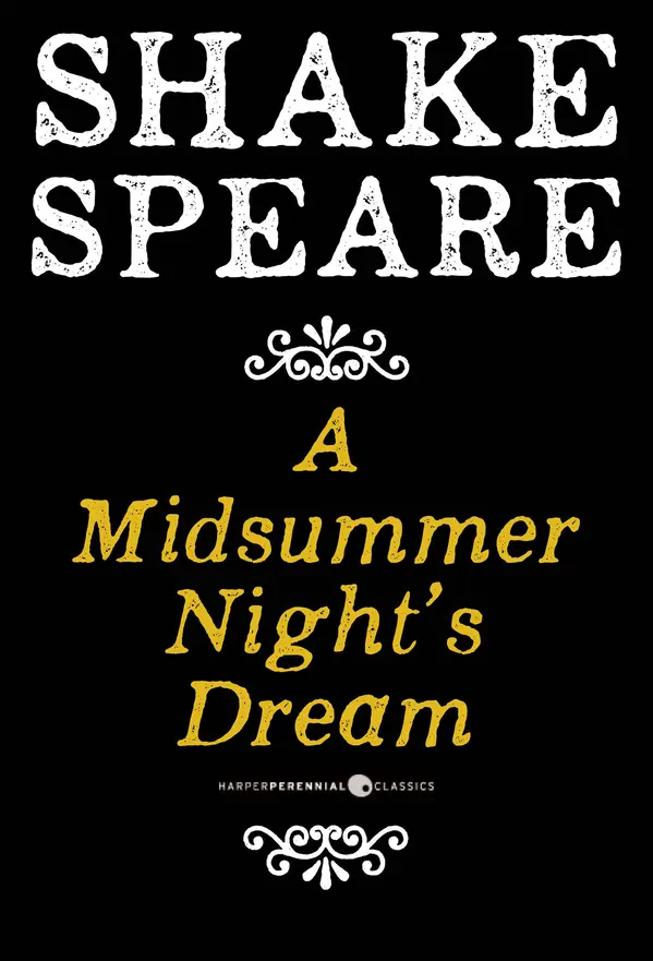 A Midsummer Night's Dream by William Shakespeare cover