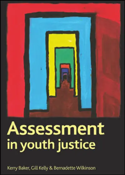 Assessment in youth justice book cover