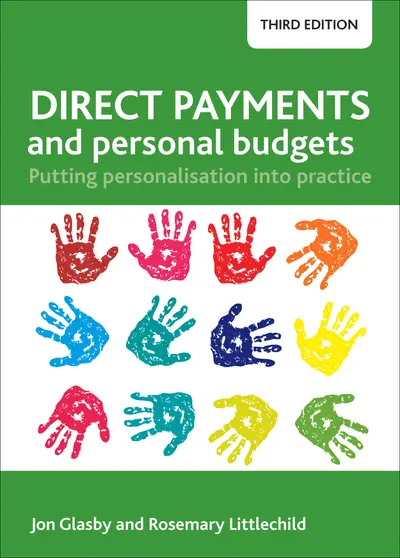 Direct Payments and Personal Budgets book cover