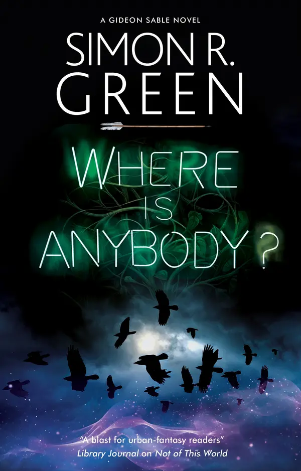 Where is Anybody? by Simon R. Green cover