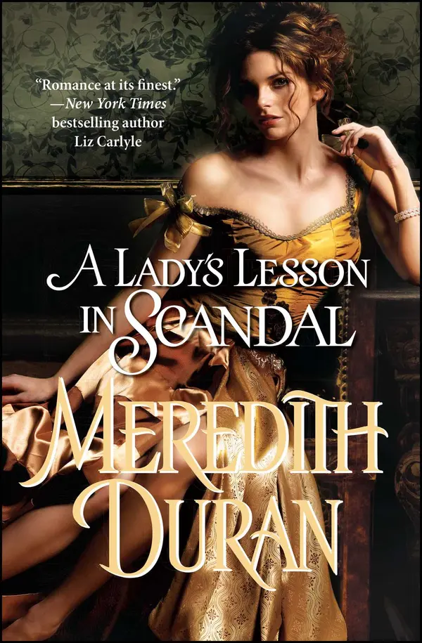 A Lady's Lesson in Scandal by Meredith Duran cover