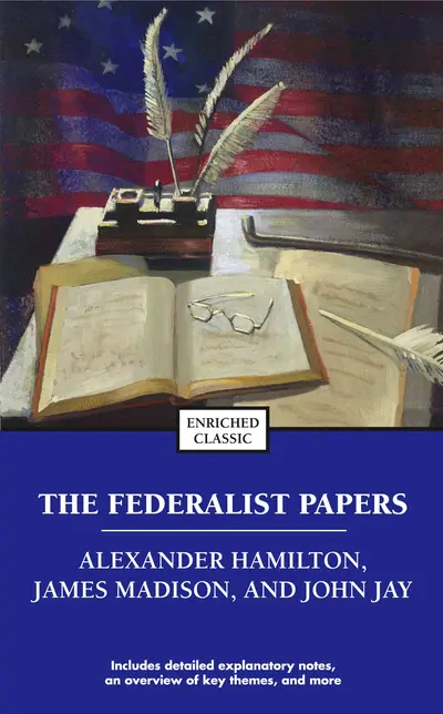 The Federalist Papers book cover