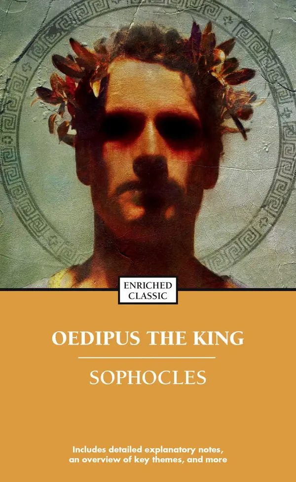 Oedipus the King by Sophocles cover