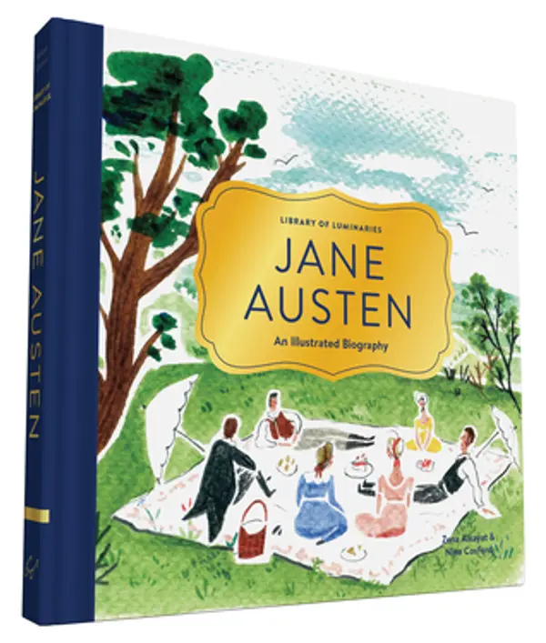 Jane Austen: An Illustrated Biography by Zena Alkayat cover