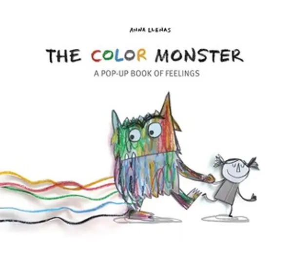 The Color Monster: A Pop-Up Book of Feelings by Anna Llenas cover
