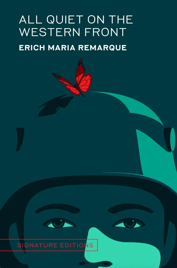 All Quiet on the Western Front by Erich Maria Remarque cover