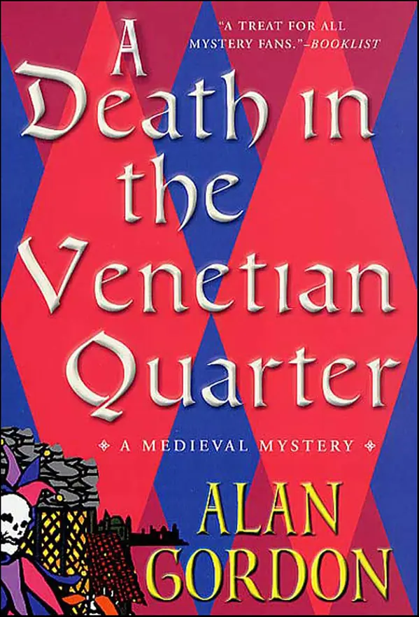 A Death in the Venetian Quarter by Alan Gordon cover