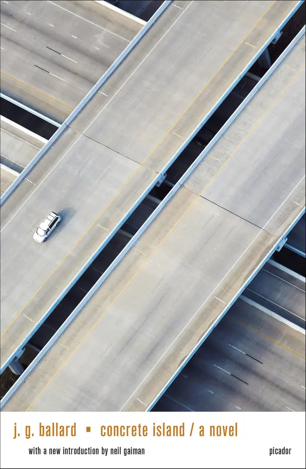 Concrete Island by J. G. Ballard, Neil Gaiman cover