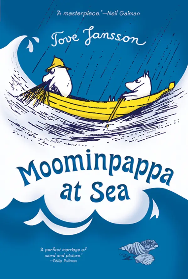 Moominpappa at Sea by Tove Jansson, Tove Jansson, Kingsley Hart cover