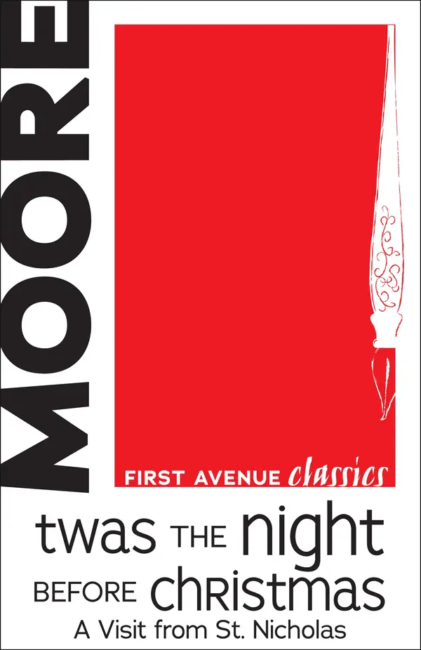 Twas the Night before Christmas by Clement Clarke Moore cover