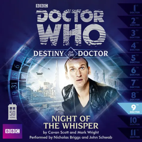 Doctor Who: Night of the Whisper (Destiny of the Doctor #9) by Cavan Scott cover