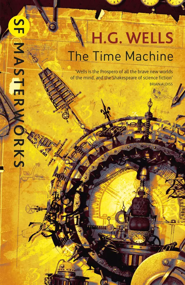 The Time Machine by H.G. Wells cover