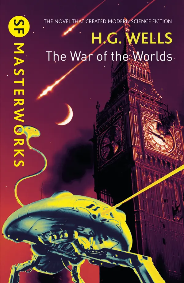 The War of the Worlds by H.G. Wells cover