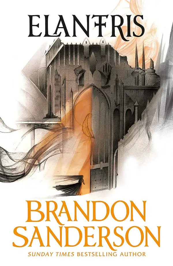 Elantris by Brandon Sanderson cover