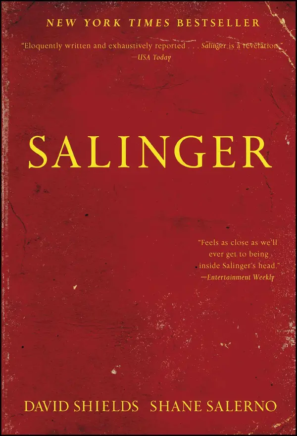 Salinger by David Shields, Shane Salerno cover