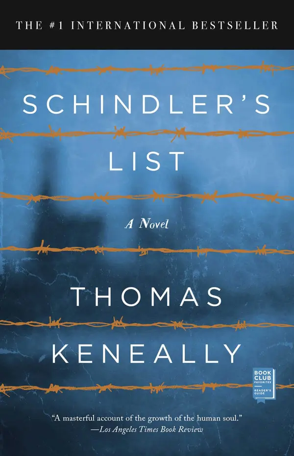 Schindler's List by Thomas Keneally cover