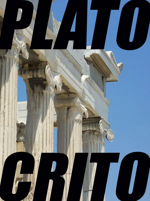 Crito by Plato, Benjamin Jowett cover